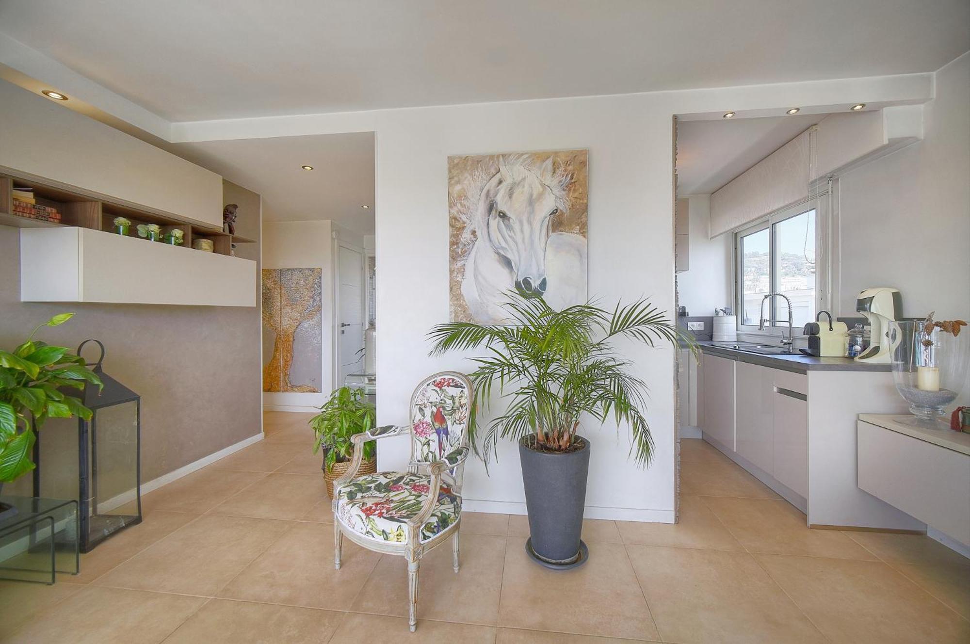 Frgk "Etoile Du Sud Terrasse Vue Mer Palm Beach" Cannes Exterior photo